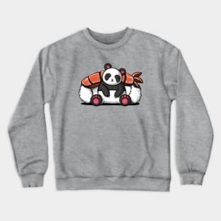 Panda Bear Sushi Crewneck Sweatshirt